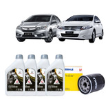 Kit Troca Oleo Motor 10w30 Honda City 1 5 16v 2013 2014