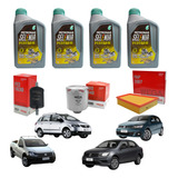 Kit Troca Óleo Motor Filtros 5w40 Voyage 1 6 G5 G6 4 Litros