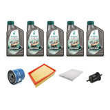 Kit Troca Óleo Todos Filtros Nissan Sentra 2 0 Sele 5w30