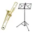 Kit Trombone De Pisto Tb 200p Ny   Estante De Partitura S2