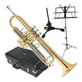 Kit Trompete Laqueado Completo