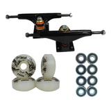 Kit Truck 139mm Roda 53mm Black Sheep Rolamento Abec 7