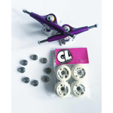 Kit Truck Profissional Cityline Rodas 55 Rolamento Abec 7