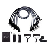 Kit Tubing Pro Extreme Elástico Extensor Carga 95kg Bravus