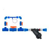 Kit Tubo De Venturi 2 1 2 75mm C Filtro Cavalete Irrigação