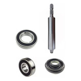 Kit Tubo E Eixo Rolamentos Retentor Electrolux Lm06