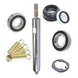 Kit Tubo Eixo Selo Rolamentos Molas Anel Lm08 Lq90 Lf11 Ls12