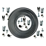 Kit Tubo Gnv Aço Alta 6 Fixacoes Conexoes Geracao 2 3 4 5 6