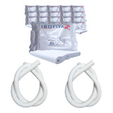 Kit Tubos Esponjoso P Tubulação Ar Condicionado Fita Pvc