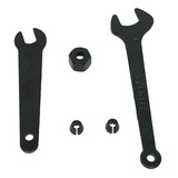 Kit Tupia Makita 3709 Pinças 6mm 1 4 Chaves Porca Original