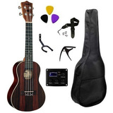 Kit Ukulele Elétrico Shelby Su23re