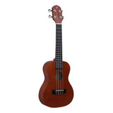 Kit Ukulele Giannini Acústico Uks 23 Ns Cor Marrom E Capa