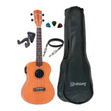 Kit Ukulele Tenor Strinberg Uk06te Elétrico