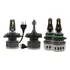 Kit Ultra Led H4 Farol Alto Baixo + Milha 30000 Lm Branco