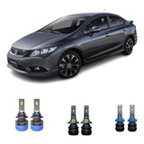 Kit Ultra Led Honda Civic G8 G9 2012 2016 15.000 Lumens Max