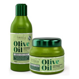 Kit Umectação Olive Oil Shampoo E Máscara 250g Forever Liss