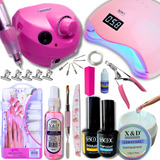 Kit Unha Gel Alongamento Completo Profissional Preparadores