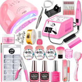 Kit Unha Gel Completo Fibra Kit Unhas Gel Envio Imediato