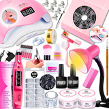 Kit Unha Gel Completo Fibra Kit Unhas Gel Envio Imediato