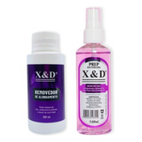 Kit Unha Gel Completo Remov De Alongamento Prep De 120ml X d