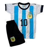 Kit Uniforme Infantil Camisa E Shorts