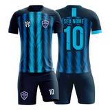 Kit Uniformes Camiseta Short Meião Futebol Personalizado