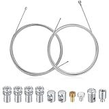 Kit Universal De Reparo De Cabo De Freio De Embreagem Do Acelerador De Emergência Para Motocicleta- Cabo De Câmbio De Freio De Bicicleta De Estrada- Kit De Fio De Engrenagem De Bicicleta- Conjunto De