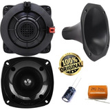 Kit Unlike Driver Super Tweeter Corneta Capacitores