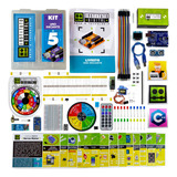 Kit Uno Iniciante 5 Completo Para Arduino 114 Peças Tutorial
