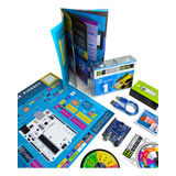 Kit Uno R3 Iniciante Para Arduino Com Cards Explicativos