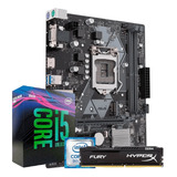 Kit Upgrade Core I5 9400f Placa Mãe H310m e br 16gb Ram
