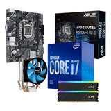 Kit Upgrade Core I7 10700f H510 Memória 16 Ddr4 Dual Channel