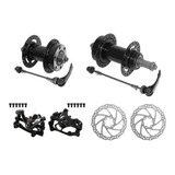 Kit Upgrade Freio A Disco 160mm Cubo De Rosca Aro 26 E 29