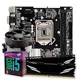 Kit Upgrade Gamer Intel Core I5 8500 Cooler Placa Mãe 16GB DDR4