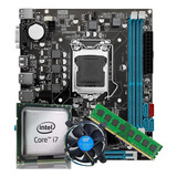 Kit Upgrade Gamer   Intel Core I7 3 8ghz   H61   8gb De Ram Cor Preto