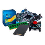 Kit Upgrade Intel I5 3.1 Placa Mãe Intel H61 + 8gb Ssd 480gb