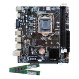 Kit Upgrade Intel Placa Mãe H61 1155 + 16gb Ddr3 1600mhz