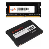 Kit Upgrade Notebook Ssd 360gb   8gb Memória Ram 2666mhz