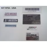 Kit Usa Adesivos Console