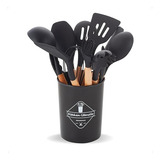Kit Utensílios De Cozinha Jogo Completo 12