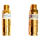Kit Válvula Segurança Corta Chama Maçarico Oxig Gás Harris