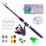 Kit Vara Pesca 20lbs