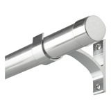 Kit Varão 28mm Com 2 50m Cortina Ilhós argola 100 Alumínio
