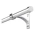 Kit Varão Cortina 1 5m 19mm Alumínio Modelo Europeu