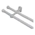 Kit Varão Duplo Para Cortina 2,50mts 19/19mm Compacto