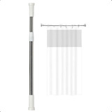 Kit Varao Extensivo Cortina Para Box Banheiro 1 10 Ate 2mt