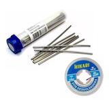 Kit Vareta Salva Chip 50g Malha Dessoldadora 2 5mm Hikari