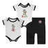 Kit Vasco Da Gama Bebe Menino 3 Peças Oficial+ Nf