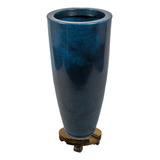 Kit Vaso Médio De Planta Decorativo Varanda Suporte Rodinhas