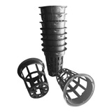 Kit Vaso Netpot S75 Para Hidroponia Aquaponia 10 Unidades